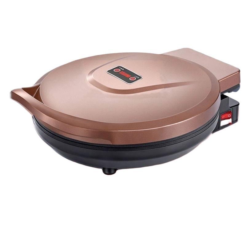 Home Electric Griddle: Deepened Pancake & Crepe Maker with Double-Sided Heating