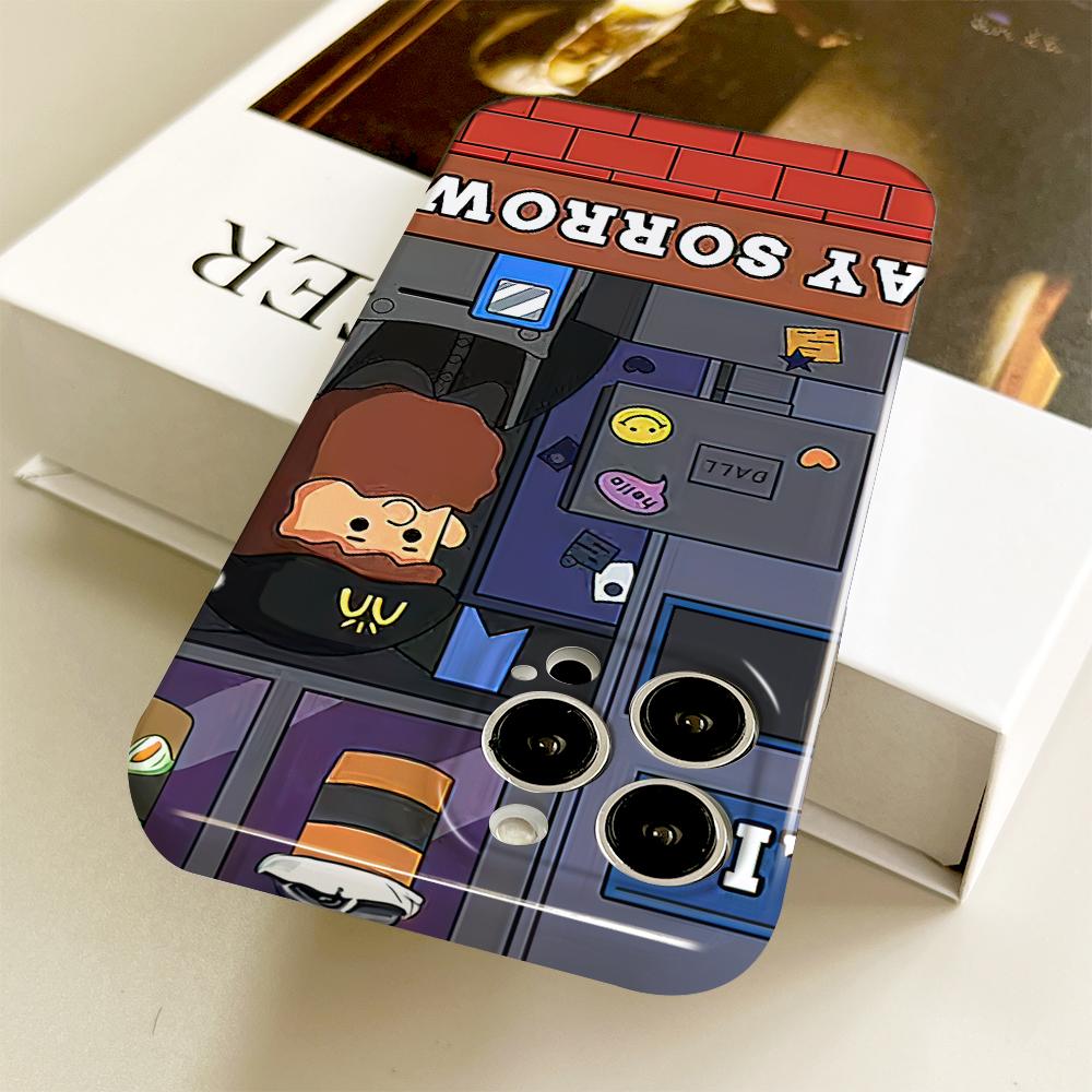 All-inclusive-Film-Telefonhülle Cartoon-Modedesign Hartschalen-Vollschutzhülle für die Kamera für iPhone Samsung Xiaomi Poco Redmi Huawei Honor