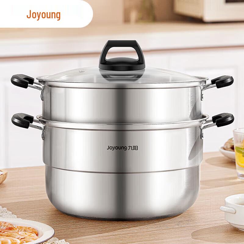 Joyoung 304 Stainless Steel Double-Layer Steamer