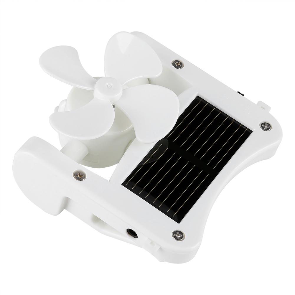 Mini Portable Solar Powered Hat Fan Easy To Hang or Clip for Mountain Climbing Camping Hiking