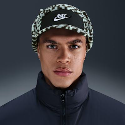 Nike Polyester Polyamide Hats & Caps Unisex Black/Cannon Green/Foam Mi L/XL