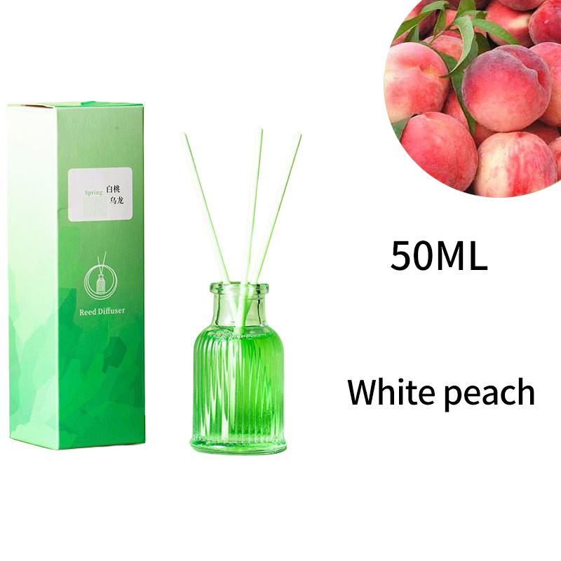 50ml Air Freshener Aromatherapy Perfume Flameless Flower Fragrance Home Office Aroma Diffuser Desktop Decorative Ornament