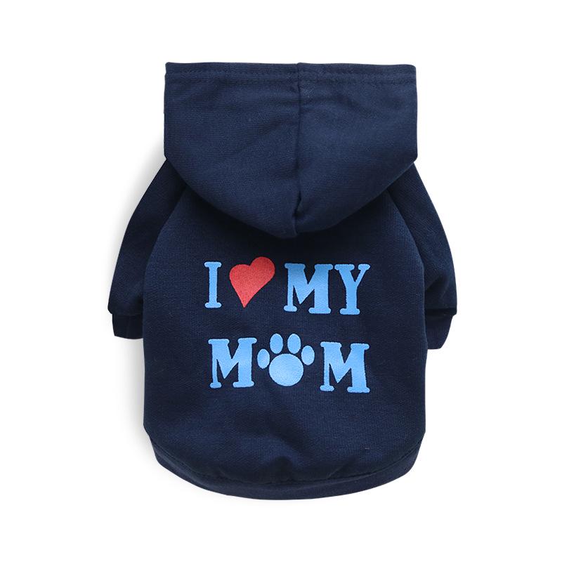 Pet Fleece Hooded Sweatshirt for Dogs - Autumn & Winter Style