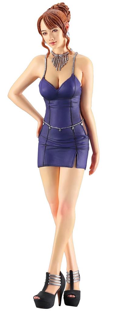 Hasegawa Real Figure Collection Cabaret Girl Unpainted Resin Kit SP497 1/12 No.09
