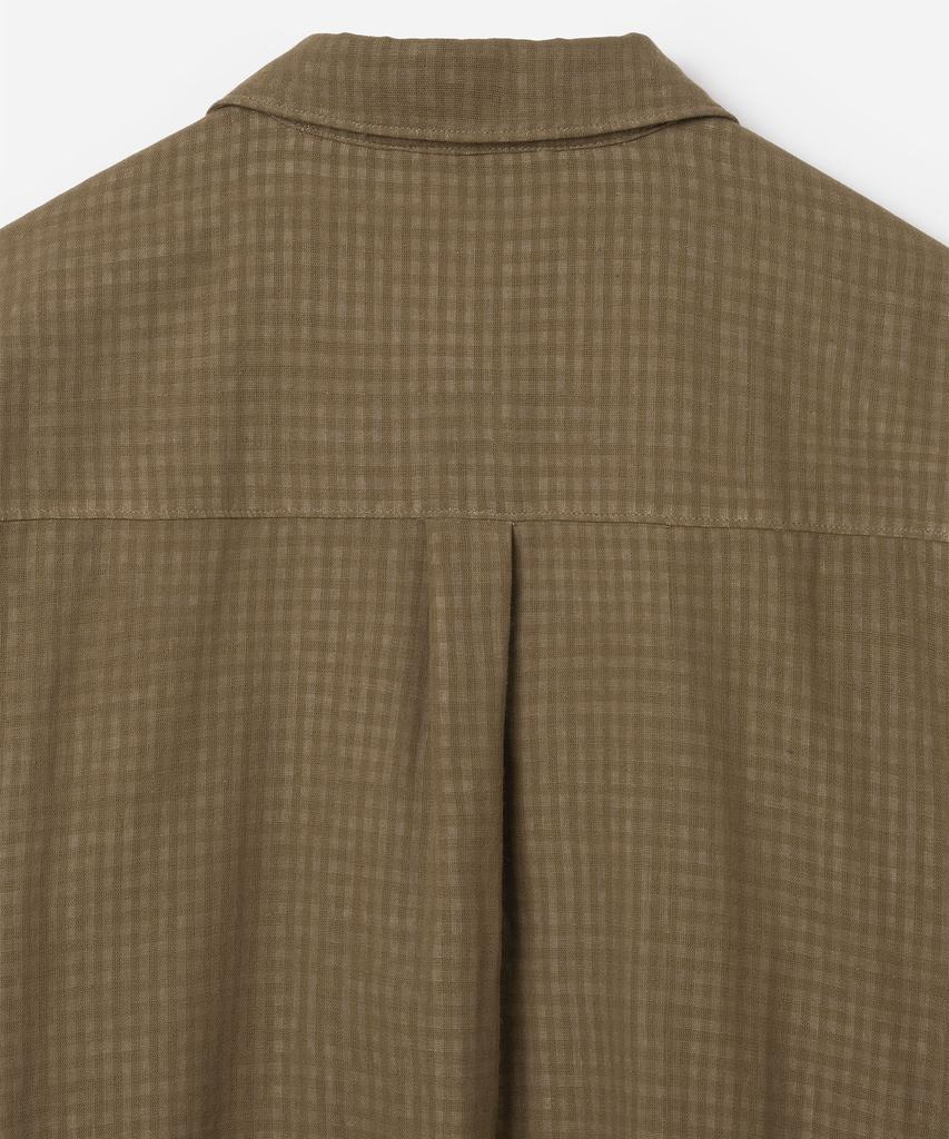 MILLO ARCHIVE Double Layered Shirt [Brown]