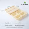 Eco-friendly Corn Starch Divided Food Container