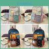 Nylon Sweet Style Backpack For Teens With Features And Laptop Storage