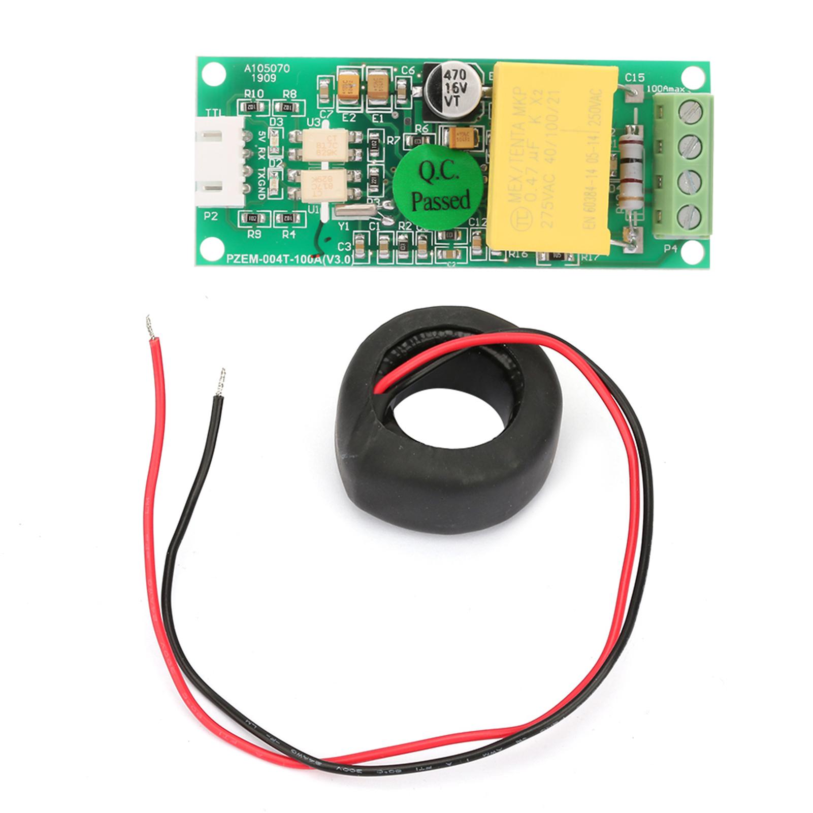

AC 80260V 100A Electric Monitoring Module Multi Function Power Voltage Current Tester With CT