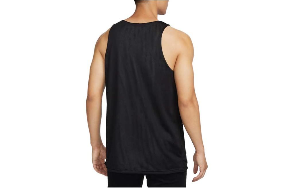 Nike Tank Tops Men's Black Crew Neck Moderate Straight Fit FB7979-010