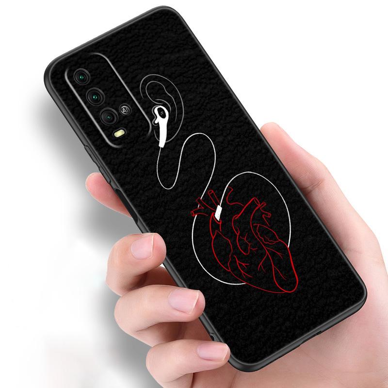 

Силиконовый чехол для телефона PNL Rapper для Xiaomi Redmi Note 11 10 9 8 Pro 11T 10T 10S 9S 8T 9 9A 9C 9T черный мягкий чехол Coque Funda Redmi Note 11 Pro