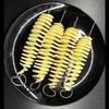 1Set Stainless Steel Plastic Rotate Potato Slicer Twisted Potato Spiral Slice Cutter Creative Vegetable Tool Kitchen Gadgets