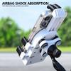 Universal Anti-Shock Motorcycle Phone Mount Vibration Dampening Handlebar Holder for Bicycle GPS Navigation Grip Adjustable