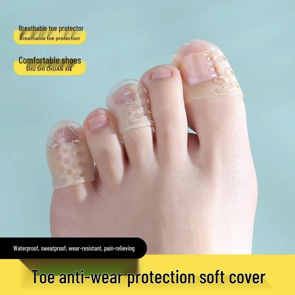 Zehenschutz aus Silikon: Atmungsaktiver, verschleißfester, schmerzlindernder Zehen- und Daumenspreizer.