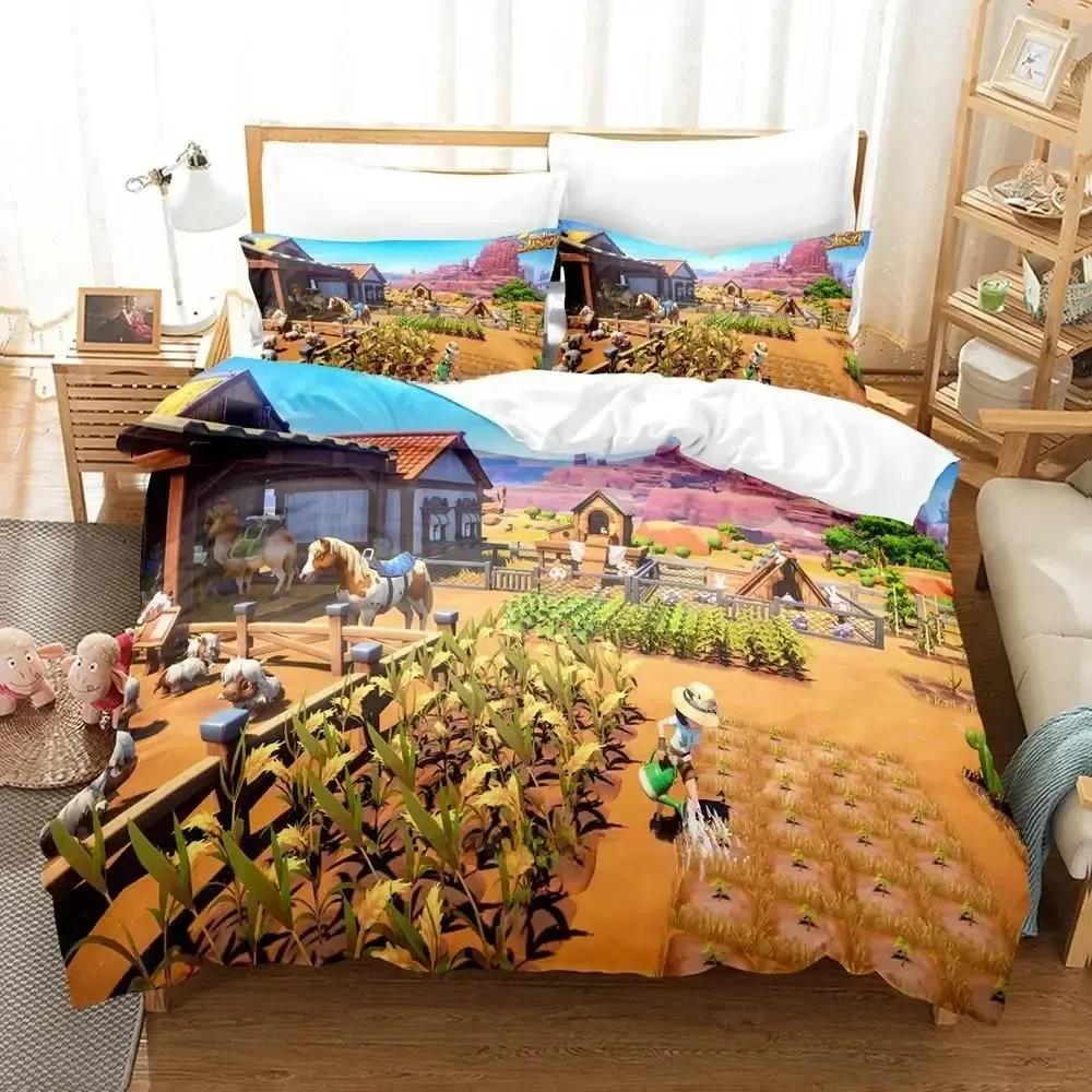 

Game My Time at Sandrock Bedding Set Single Twin Full Queen King Size Bed Set Adult Kid Bedroom Duvet cover Sets Bed 70x133cm 2pcs