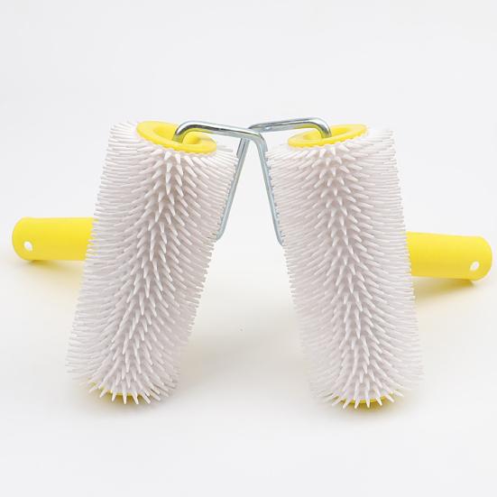 Defoaming Roller Anti-bubble Self-Leveling Floor Finish Tool Construction Needle-Punch Design Ergonomic Handle Floor Roller