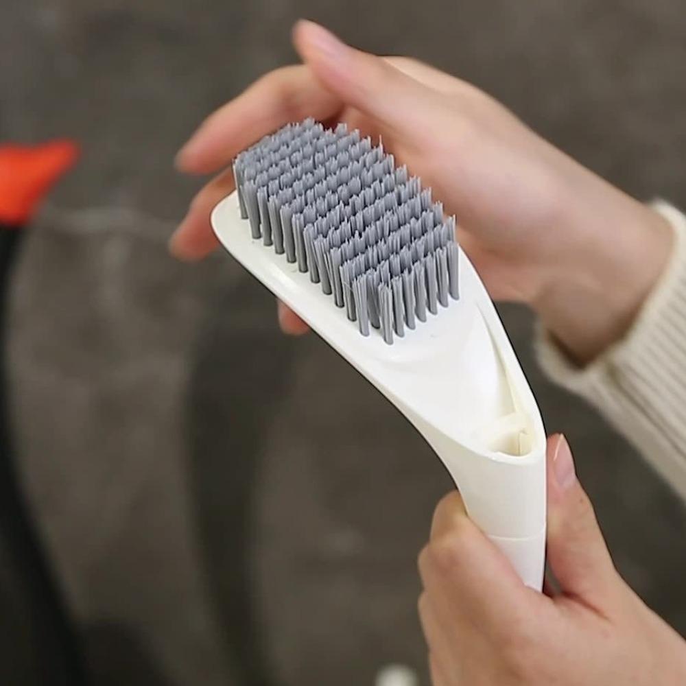 Dense Bristle Head Long Handle Toilet Brush Cartoon Toilet Cleaning Brush  Home Use