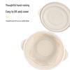 Zhīlù Biodegradable Round Takeaway Containers with Lid