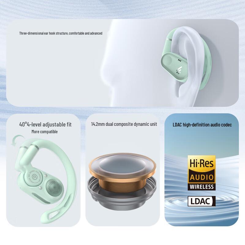 Edifier ComfoCC Open-Back Sports Bluetooth Earbuds