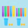 Pipeline Challenge Game Set Cooperation Pipe Teamwork Training Made of Sturdy PP to Promote