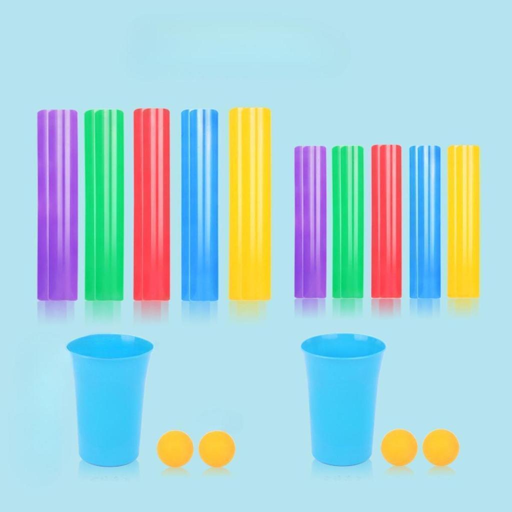 Pipeline Challenge Game Set Cooperation Pipe Teamwork Training Made of Sturdy PP to Promote