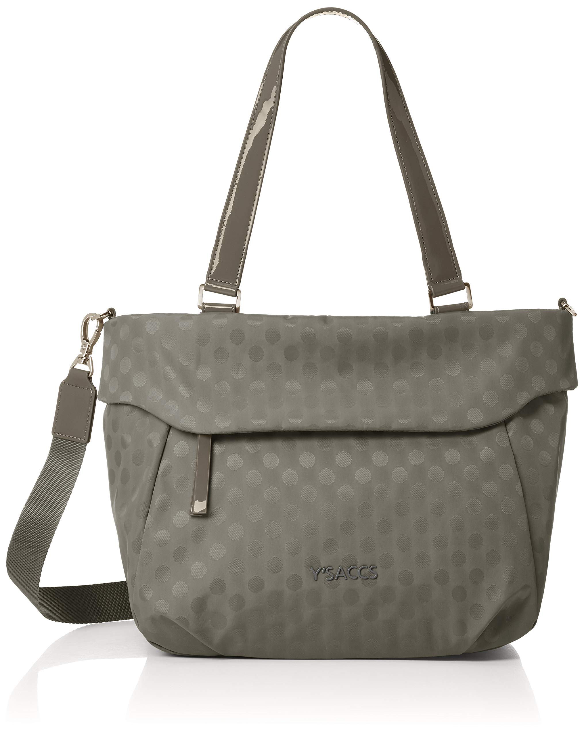 

Сумка-шоппер в горошек S размер Серый [Izak] 2-сторонняя Y92-11-02 серый