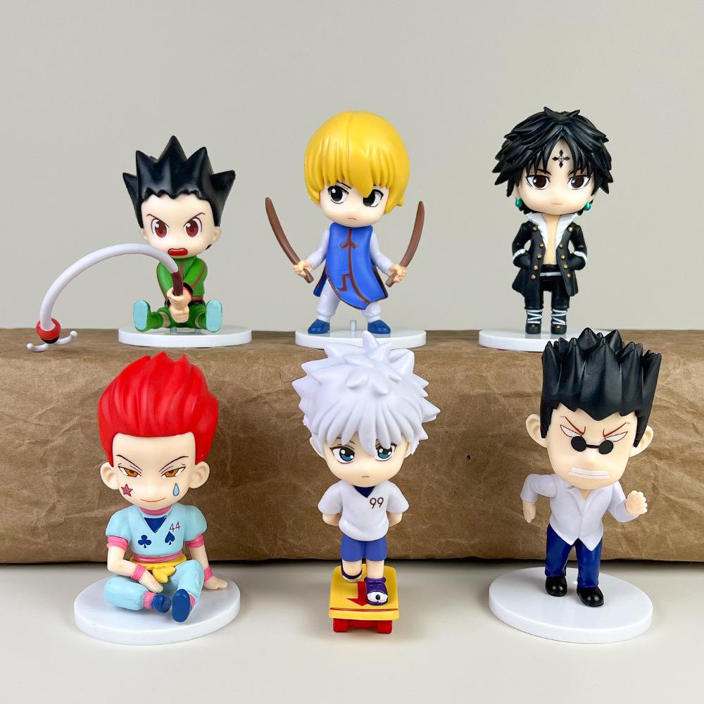 Full-time Hunter Anime Figurine 5th Generation - 6 Models of the Furista Zekura Picaca Model Set for Display