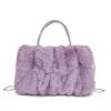 2024 Trendy Handheld Plush Cloud Bag: Furry Chain Crossbody for Women, Perfect for Autumn/Winter