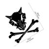 Animal Skull Car Sticker Halloween Funny Vinyl Attention Safety Auto Exterior Decoration Waterproof Decal Car Accessories