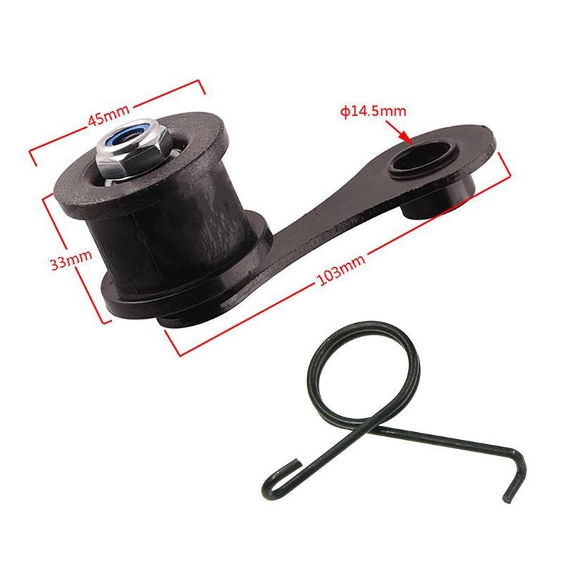 Universal Fit Chain Tensioner Guide Roller Slider Dirt Pit Bike Motorcycle ATV Motorbike Chain Adjuster
