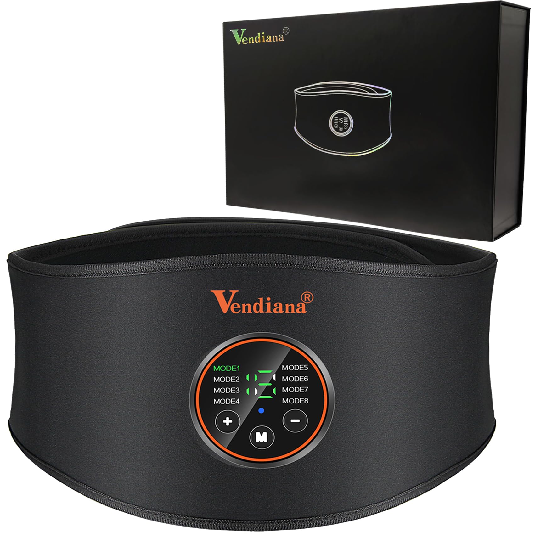 

EMS Abdominal Muscle Training Fitness Muscle Training No Gel Sheets Abdominal Muscle Training Fatigue Includes Extension Adjustable Belt Size up to чёрный