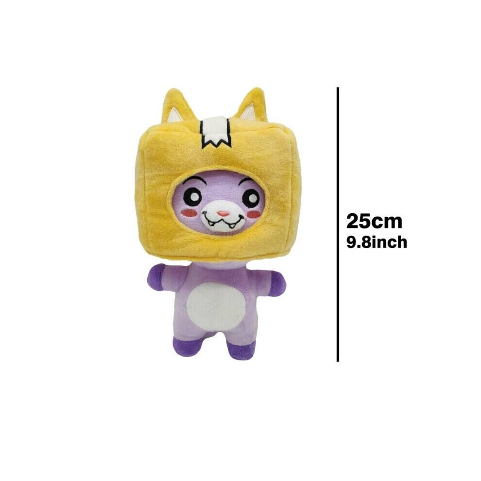 Lankybox BOXY+FOXY+ROCKY Plush Soft Kid Game Figure Plushie Doll