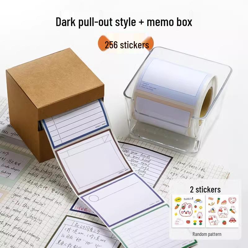 Student Adhesive Erasable Memo Pad Labels Correction Stickers