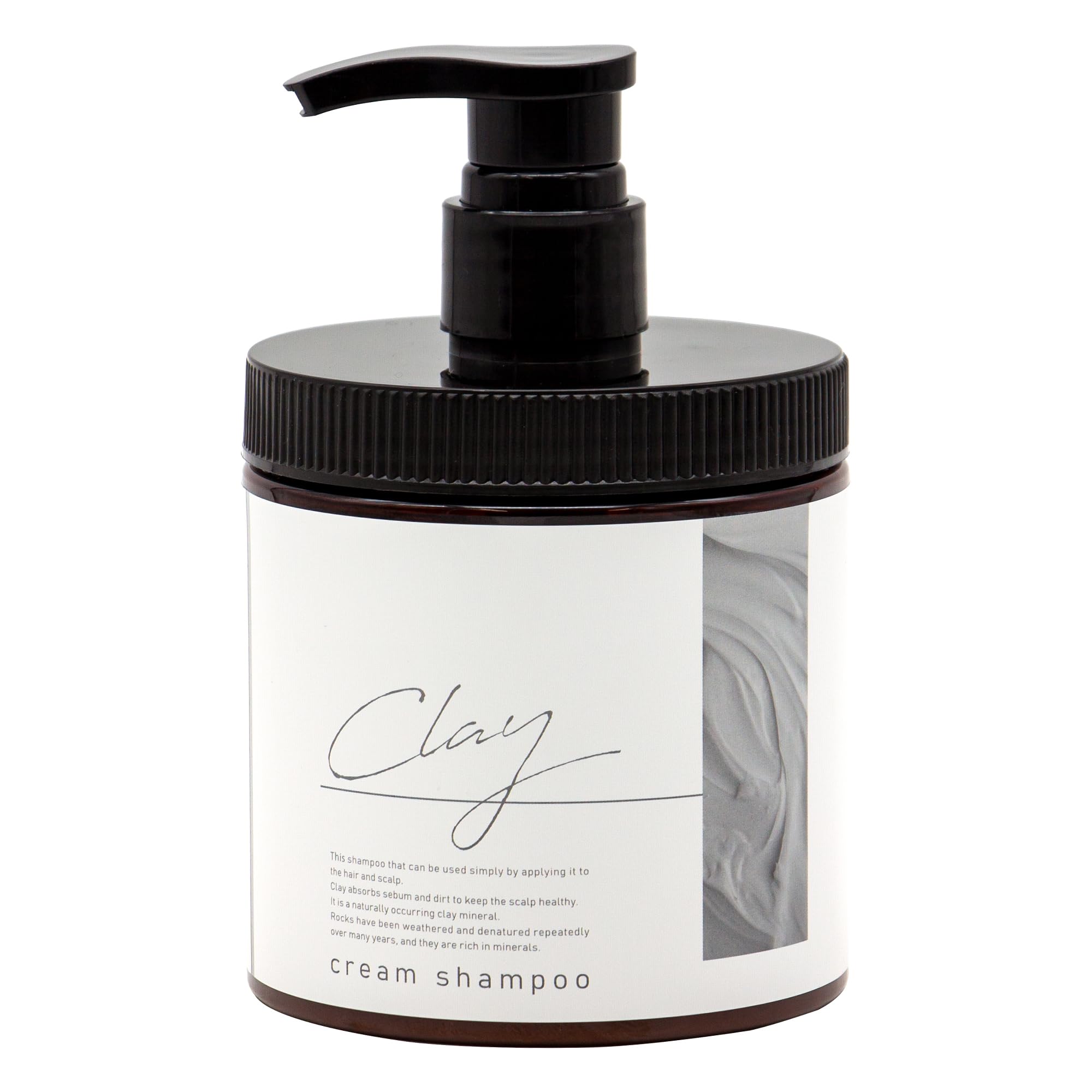 

Clay cream shampoo 450g treatment head spa damage repair