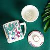 Tang Hui Ceramic Tea Infuser Mug with Lid