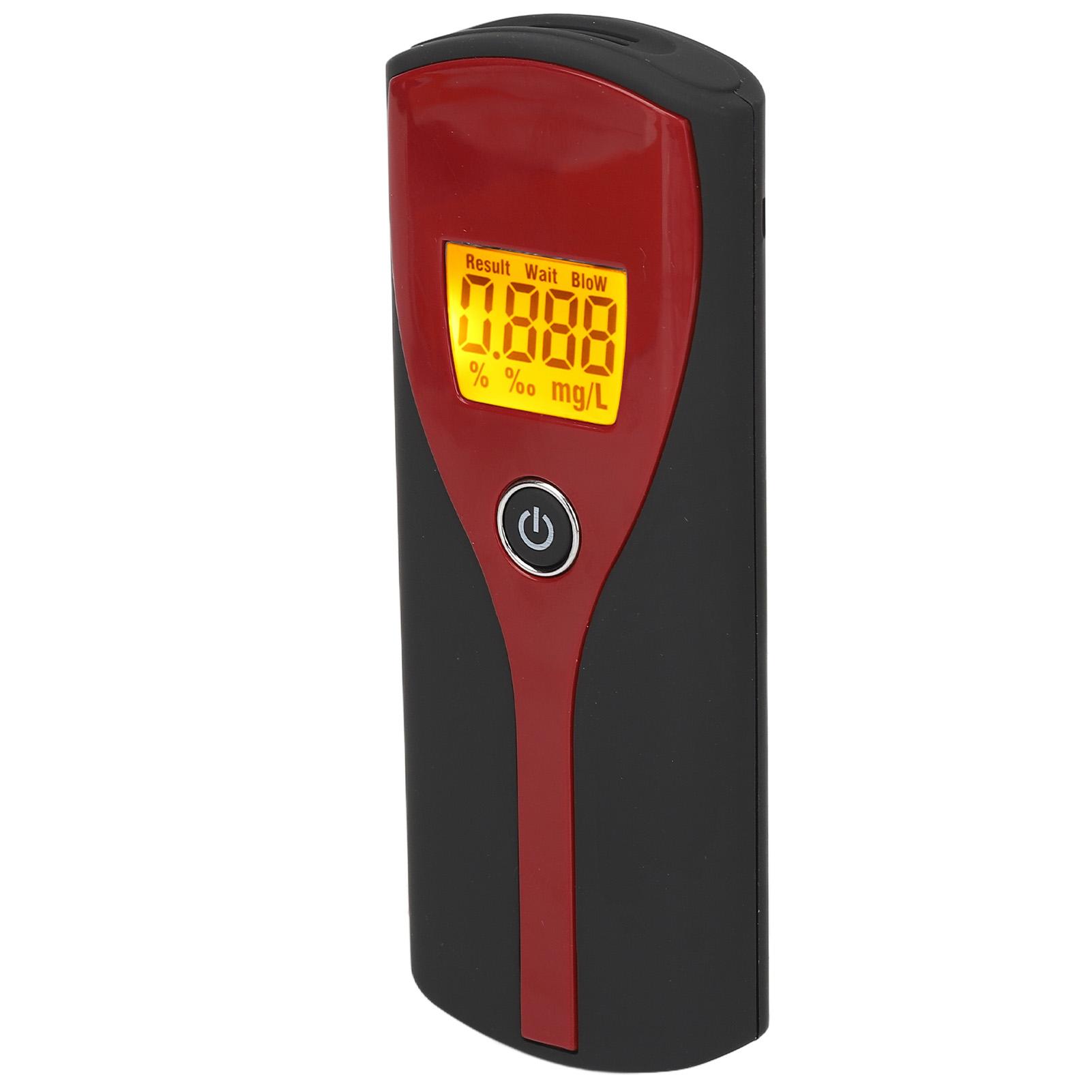 

Цифровой тестер алкоголя в выдыхаемом воздухе Профессиональный домашний портативный ЖК-дисплей тестер алкоголя для свадьбы