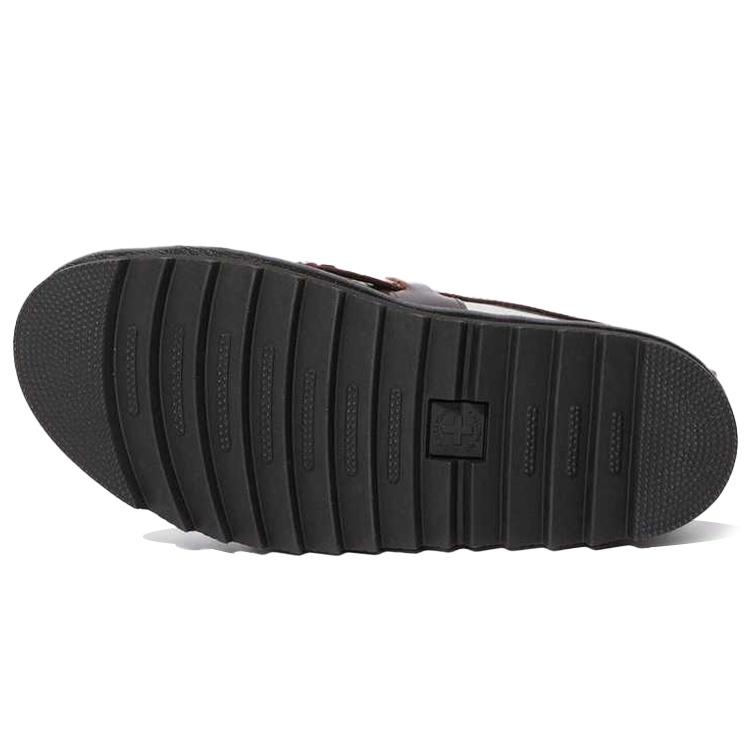 Dr. Martens Terry Sandals Leather Brown Men's 23521211