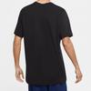 Nike T Shirts Men's Black Crew Neck Moderate Straight Fit CV1096-010