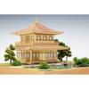 Woody Joe 1/75 Jisho-ji Temple Ginkakuji Wooden Model Assembly Kit, Molded Color