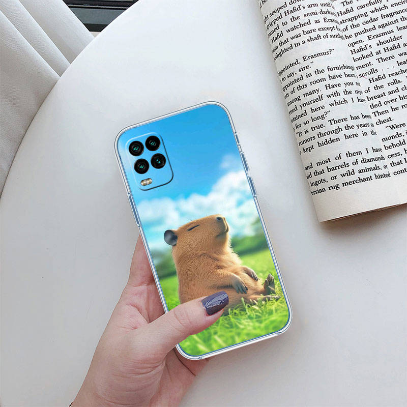 IR4 Capybara Cute Case for Motorola E22S E7 G6 G7 G8 G9 Plus Power Play G10 G20 G04 E30 E40 E22 E20 E13 E15 G22 G23 G05 G75 G35 G55