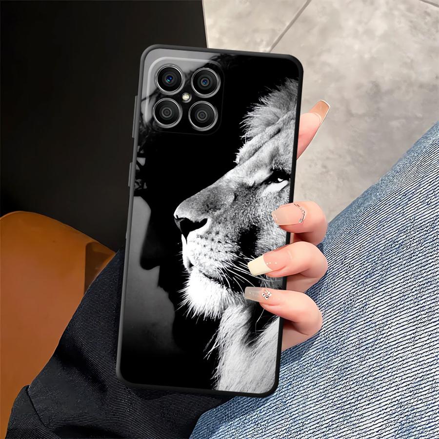 Cool Animal Tiger Lion Funda Phone Cover Case for Honor 200 400 Lite 90 70 X6 X7 X8 Magic5Lite 8X X5b X9a