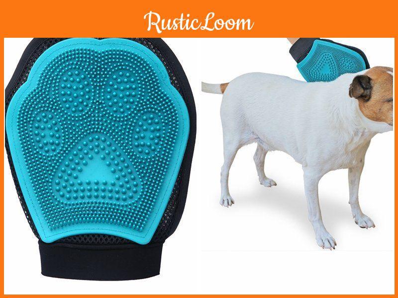 Tierreinigungsbürste mit Gummi-Dualoberflächendesign zum Baden und zur Haarentfernung für Hunde