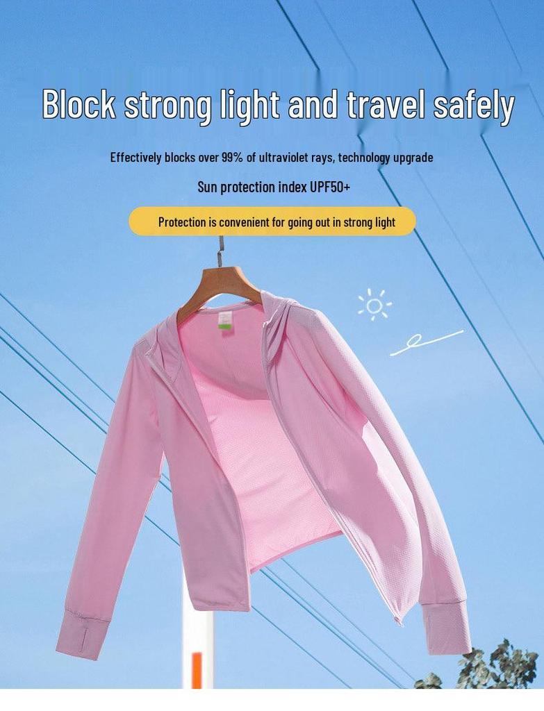 Women's UV Protection Fishing Jacket - Sun Protective Mesh Shirt