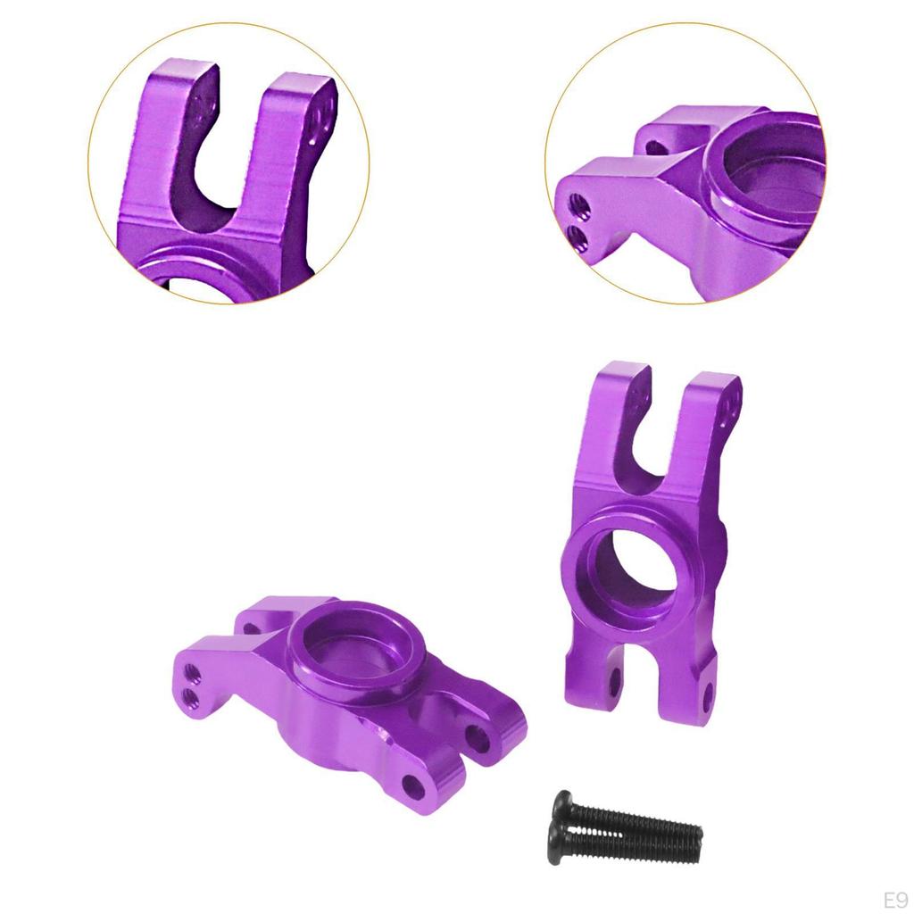 2 Pieces 1/14 RC Car Rear Axle Seat Steering Assembly Upgrade Part for 14211