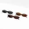 Chic Leopard Print Oval Sunglasses - Stylish Anti-Glare Streetwear Sunglasses