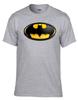 Batman Superhero Logo Grey T-Shirt -318_Grey-