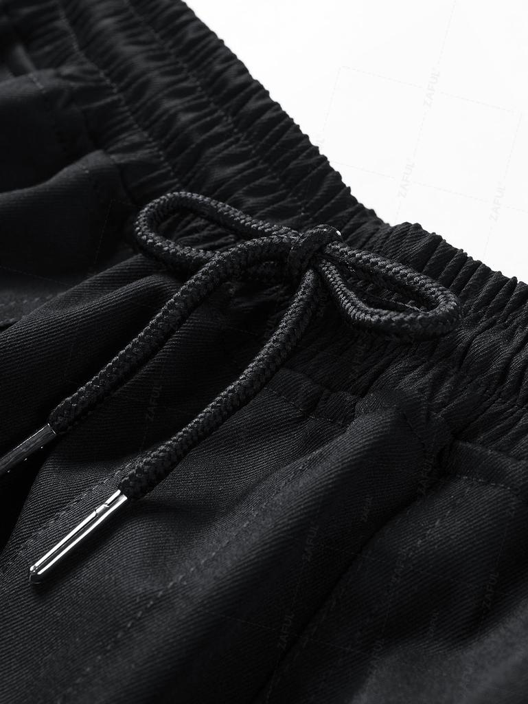 ZAFUL Multi-pockets Magic Tape Design Cargo Pants