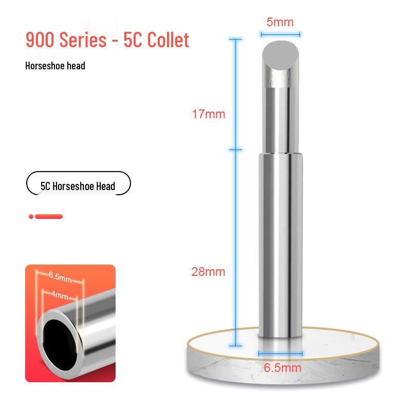 900 High Temp 400°C Soldering Iron Tip for 936 Station - Internal Heat, Constant Temp, K Horseshoe Tip