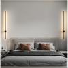 Fumi  Contemporary Long Strip Wall Lamp,  Led  Minimalist Indoor Wall Light For Indoor Living Room Bedroom,dining Room,bathroom