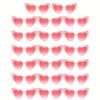 20 Pieces of Pink Heart-shaped Glasses Suitable for Women Retro Bridal Wedding Party Accessories Perfect for Birthdays