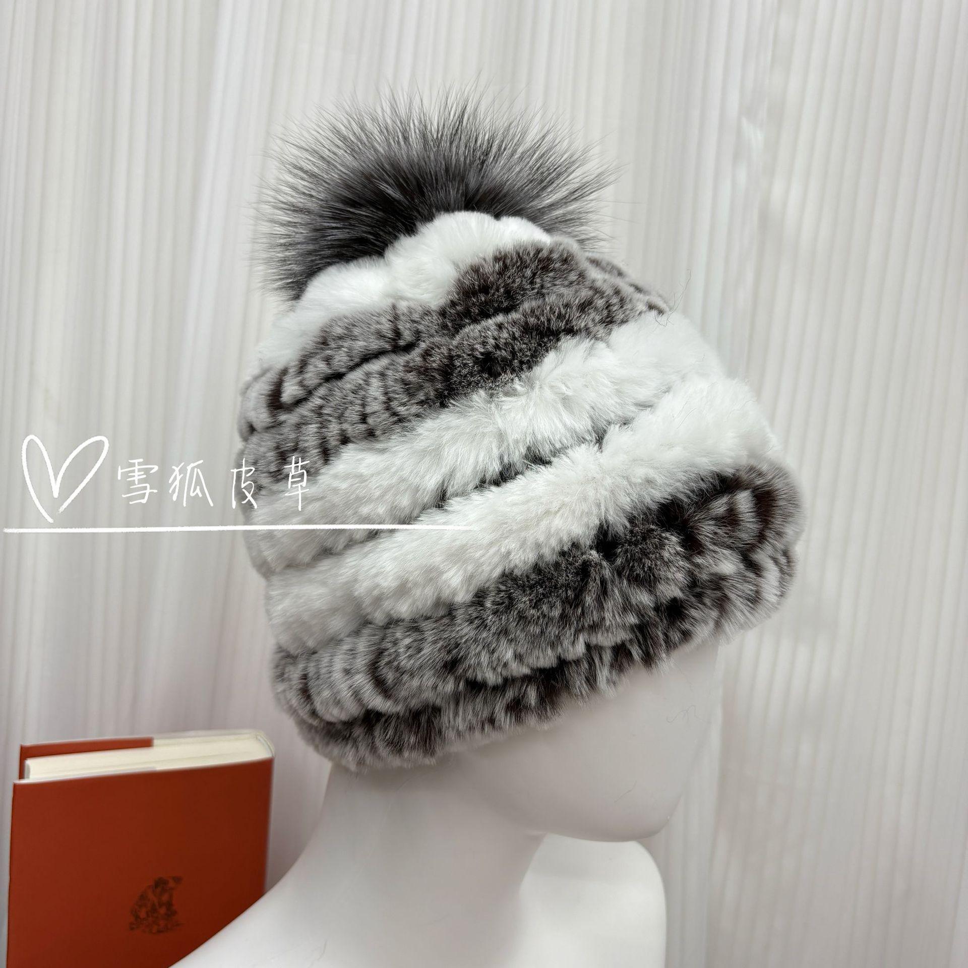 

Fashionable, Thick And Warm, For Women , Plush Hat For Adults One Size чёрный
